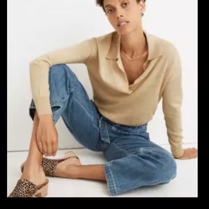 MADEWELL POLO SWEATER